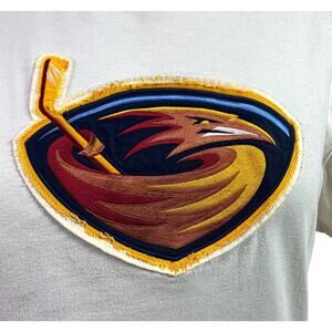 Reebok Vintage Face Off NHL Streetwear Atlanta Thrashers Hockey Tee Size Medium